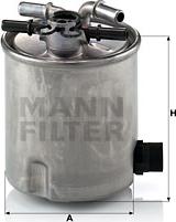Mann-Filter WK 9007 - Паливний фільтр autozip.com.ua