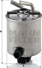 Mann-Filter WK 9011 - Паливний фільтр autozip.com.ua