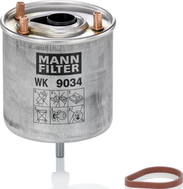 Mann-Filter WK 9034 z - Паливний фільтр autozip.com.ua