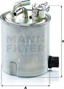 Mann-Filter WK 9025 - Паливний фільтр autozip.com.ua