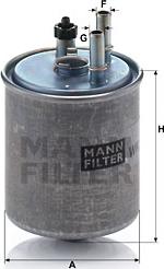 Mann-Filter WK 918/2 x - Паливний фільтр autozip.com.ua