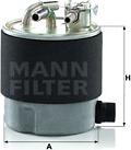 Mann-Filter WK 920/7 - Паливний фільтр autozip.com.ua