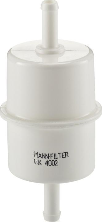 Mann-Filter WK 4002 - Паливний фільтр autozip.com.ua