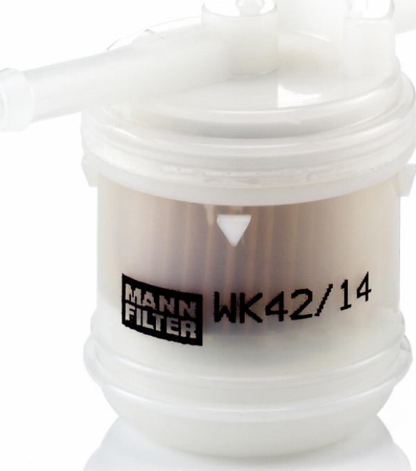 Mann-Filter WK 42/14 - Паливний фільтр autozip.com.ua