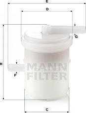 Mann-Filter WK 42/81 - Паливний фільтр autozip.com.ua