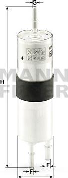 Mann-Filter WK 515 - Паливний фільтр autozip.com.ua