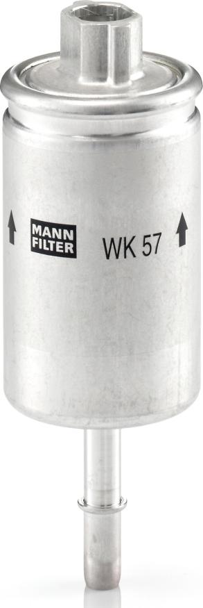 Mann-Filter WK 57 - Паливний фільтр autozip.com.ua