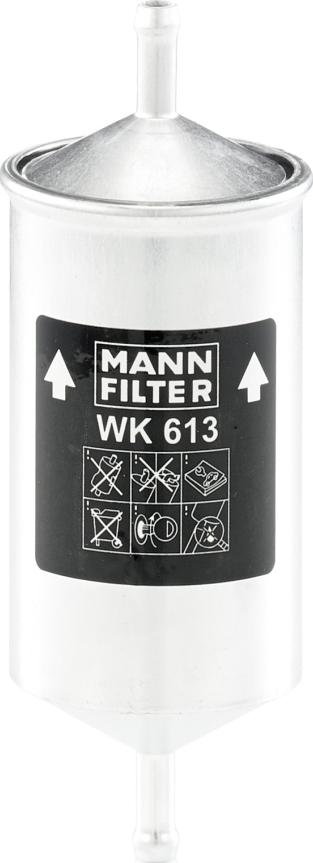 Mann-Filter WK 613 - Паливний фільтр autozip.com.ua