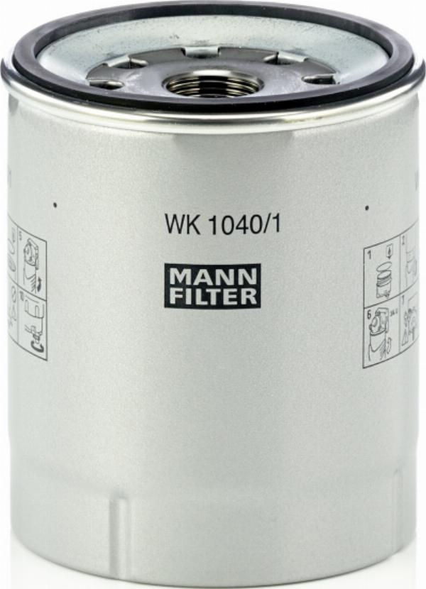 Mann-Filter WK 1040/1 x - Паливний фільтр autozip.com.ua