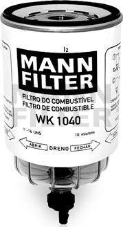 Mann-Filter WK 1040 - Паливний фільтр autozip.com.ua