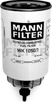 Mann-Filter WK 1050/1 - Паливний фільтр autozip.com.ua
