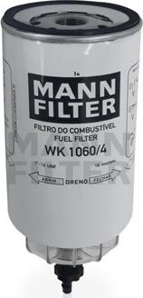 Mann-Filter WK 1060/4 - Паливний фільтр autozip.com.ua