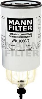 Mann-Filter WK 1060/2 - Паливний фільтр autozip.com.ua