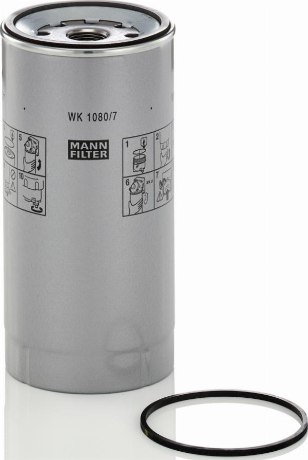 Mann-Filter WK 1080/7 x - Паливний фільтр autozip.com.ua
