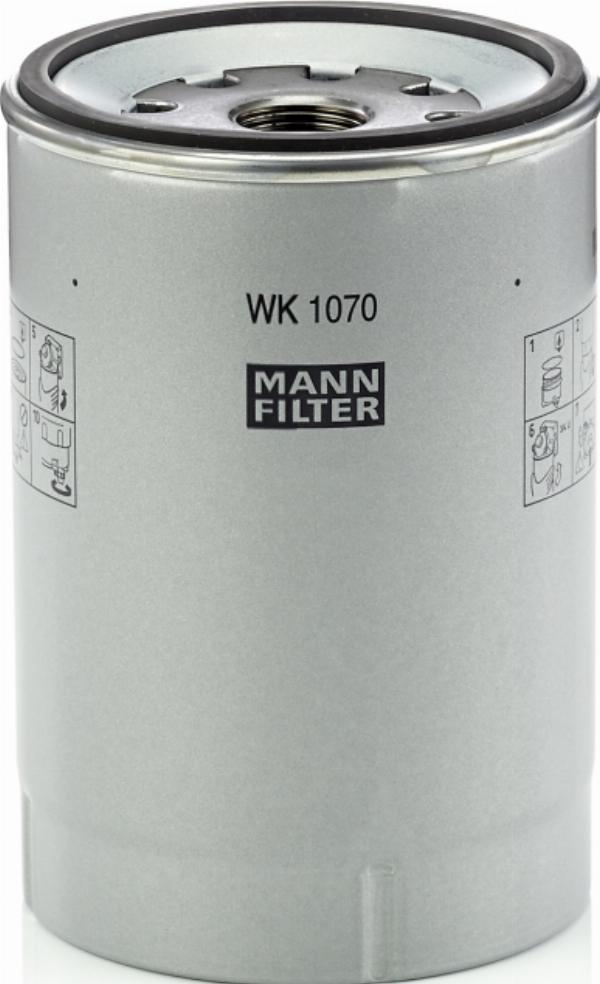 Mann-Filter WK 1070 x - Паливний фільтр autozip.com.ua