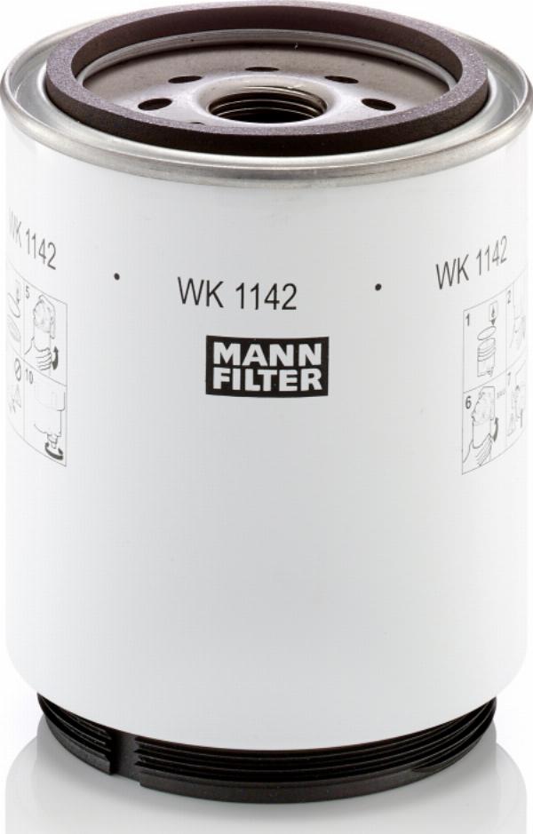 Mann-Filter WK 1142 x - Паливний фільтр autozip.com.ua