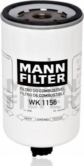 Mann-Filter WK 1156 - Паливний фільтр autozip.com.ua