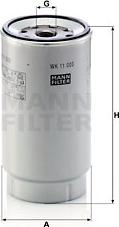 Mann-Filter WK 11 003 z - Паливний фільтр autozip.com.ua