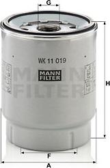 Mann-Filter WK 11 019 z - Паливний фільтр autozip.com.ua