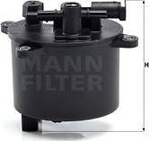 Mann-Filter WK 12 004 - Паливний фільтр autozip.com.ua