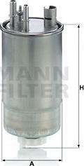 Mann-Filter WK 853/24 - Паливний фільтр autozip.com.ua