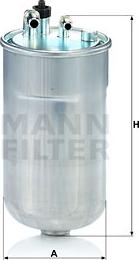 Mann-Filter WK 8021 - Фільтр палива autozip.com.ua