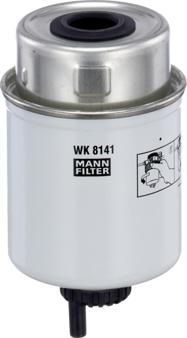 Mann-Filter WK 814/1 - Паливний фільтр autozip.com.ua
