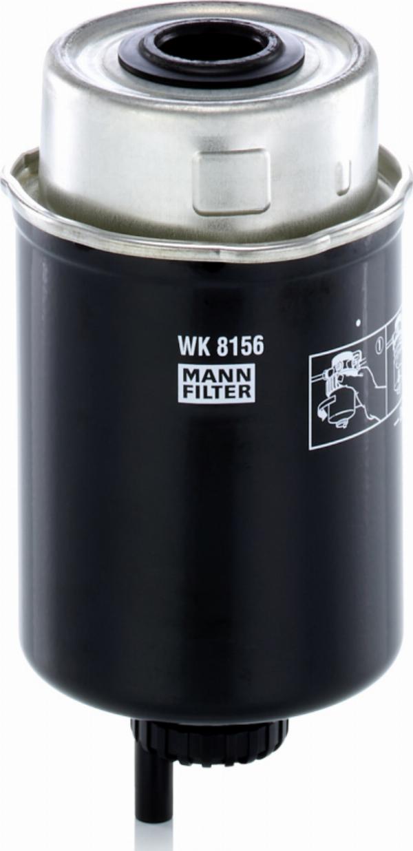 Mann-Filter WK 8156 - Паливний фільтр autozip.com.ua