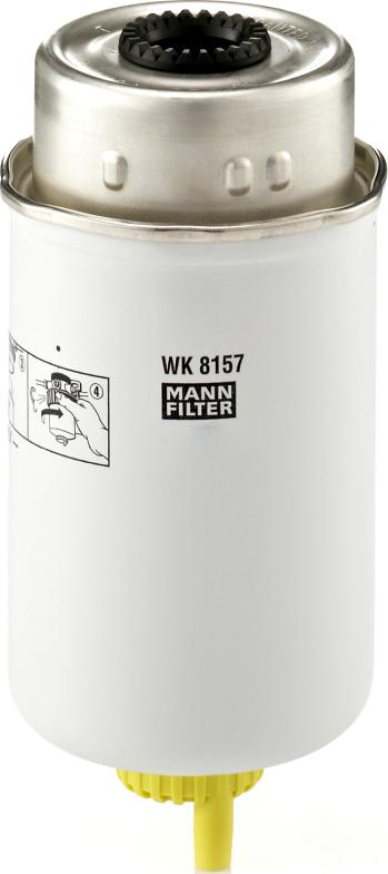 Mann-Filter WK 8157 - Паливний фільтр autozip.com.ua