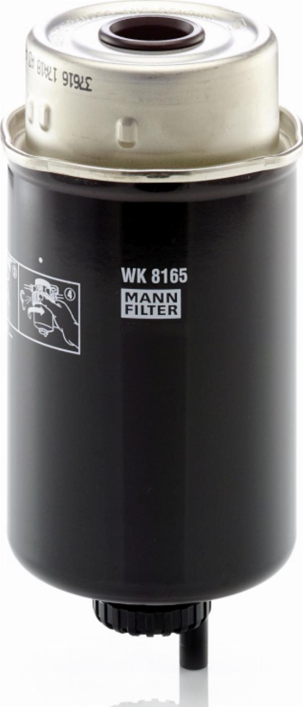 Mann-Filter WK 8165 - Паливний фільтр autozip.com.ua