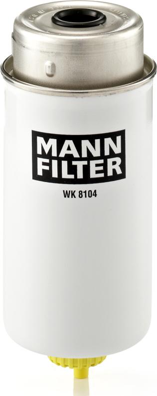 Mann-Filter WK 8104 - Паливний фільтр autozip.com.ua