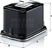 Mann-Filter WK 8106 - Паливний фільтр autozip.com.ua