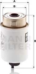 Mann-Filter WK 8108 - Паливний фільтр autozip.com.ua