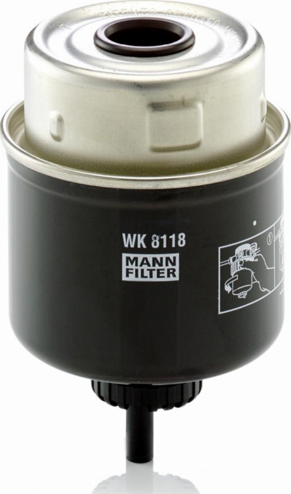 Mann-Filter WK 8118 - Паливний фільтр autozip.com.ua
