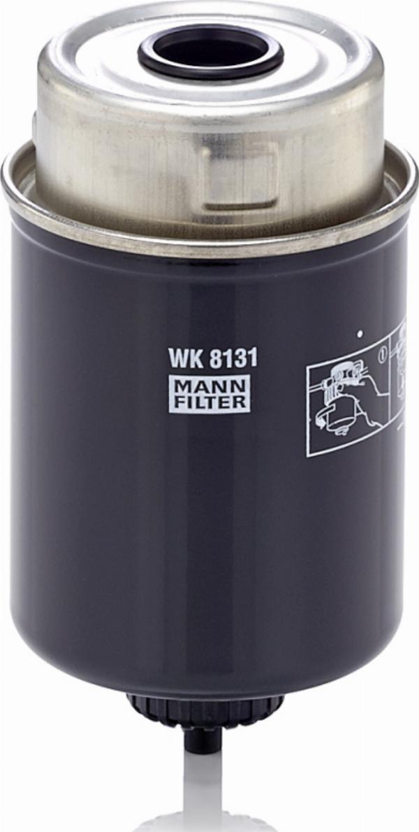 Mann-Filter WK 8131 - Паливний фільтр autozip.com.ua