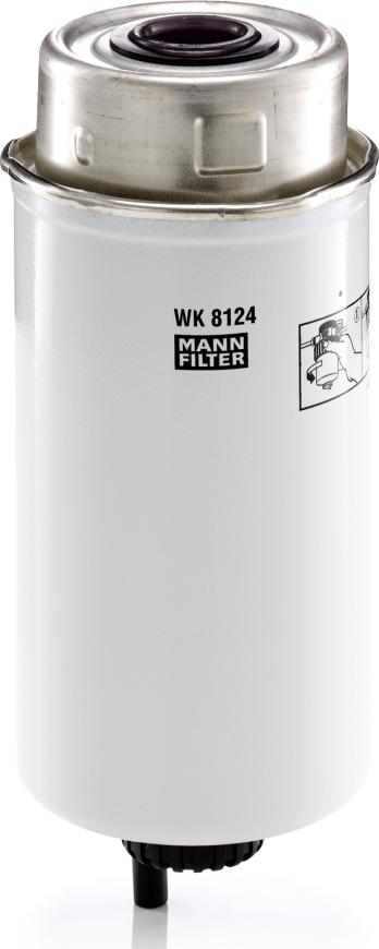 Mann-Filter WK 8124 - Паливний фільтр autozip.com.ua