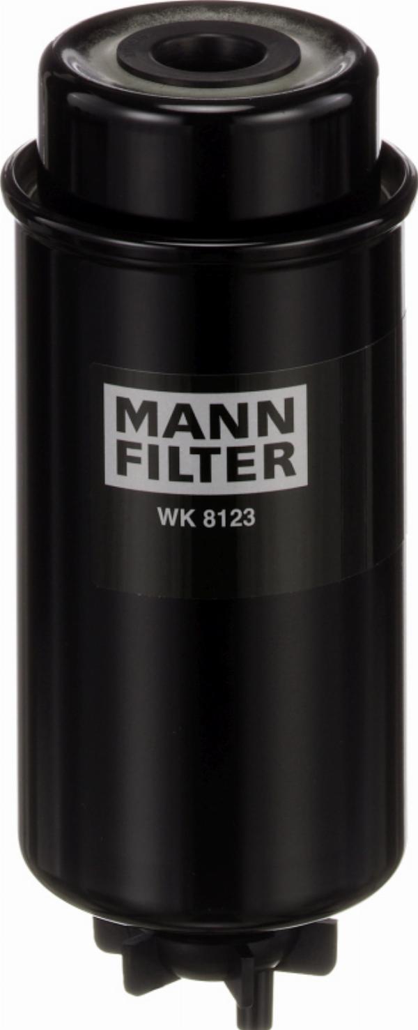 Mann-Filter WK 8123 - Паливний фільтр autozip.com.ua