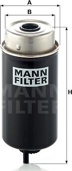 Mann-Filter WK 8172 - Паливний фільтр autozip.com.ua