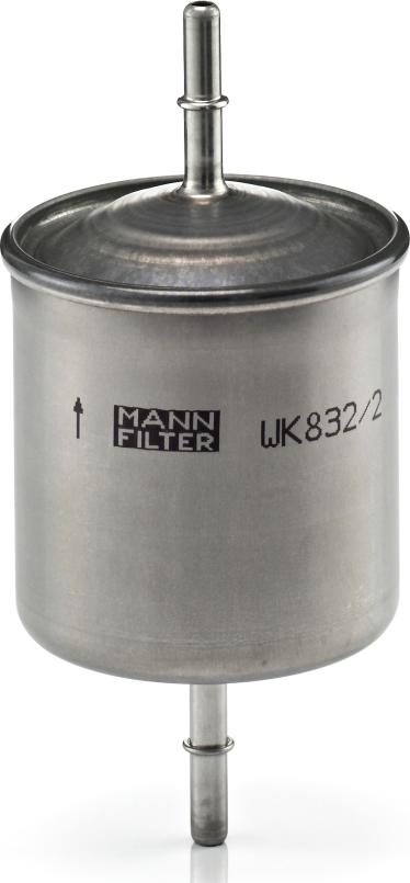 Mann-Filter WK 832/2 - Паливний фільтр autozip.com.ua