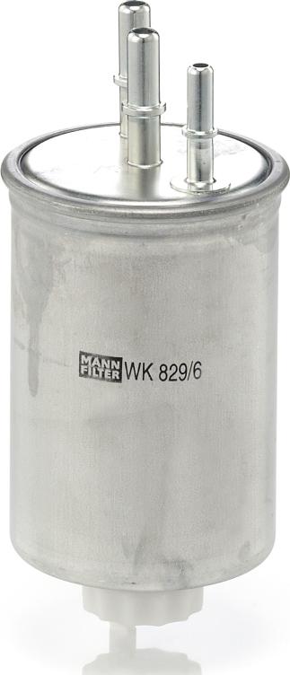 Mann-Filter WK 829/6 - Паливний фільтр autozip.com.ua