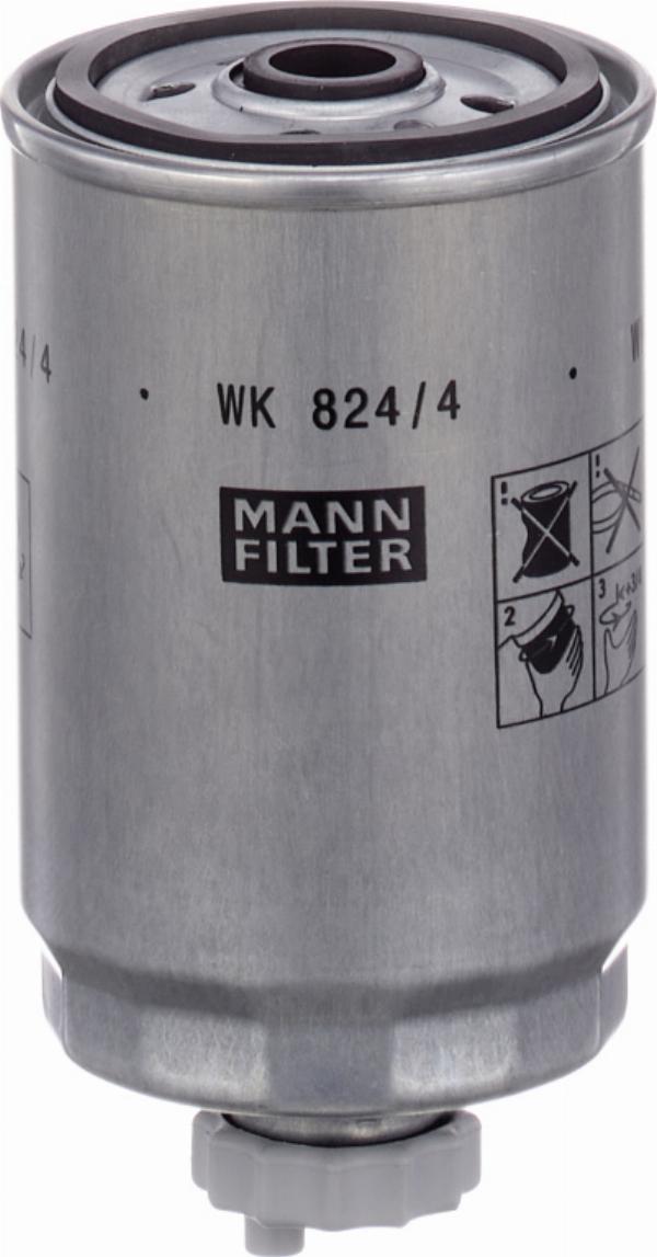 Mann-Filter WK8244 - Паливний фільтр autozip.com.ua