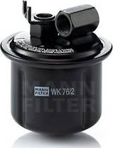 Mann-Filter WK 76/2 - Паливний фільтр autozip.com.ua