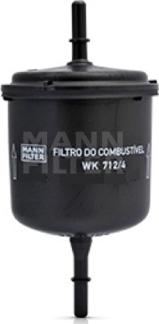 Mann-Filter WK 712/4 - Паливний фільтр autozip.com.ua