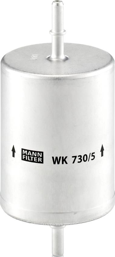 Mann-Filter WK 730/5 - Паливний фільтр autozip.com.ua