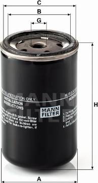 Mann-Filter WK 729 - Паливний фільтр autozip.com.ua