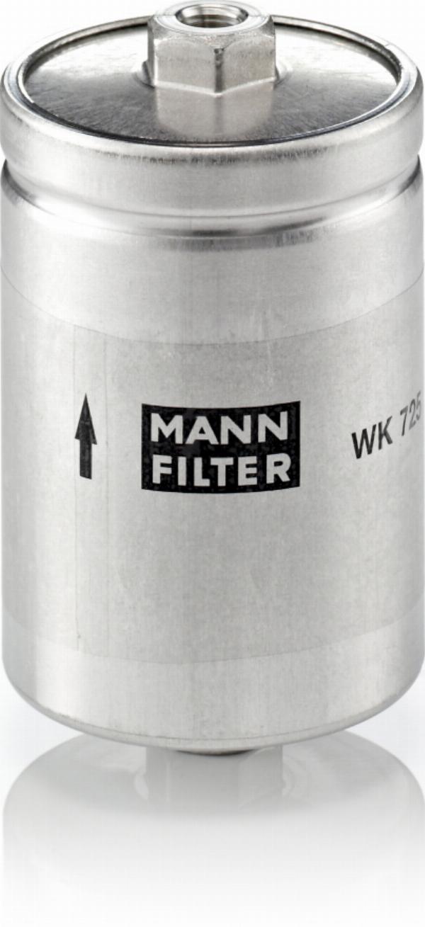 Mann-Filter WK 725 - Паливний фільтр autozip.com.ua