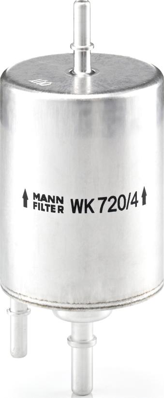 Mann-Filter WK 720/4 - Паливний фільтр autozip.com.ua