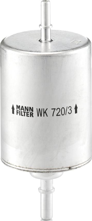 Mann-Filter WK 720/3 - Паливний фільтр autozip.com.ua