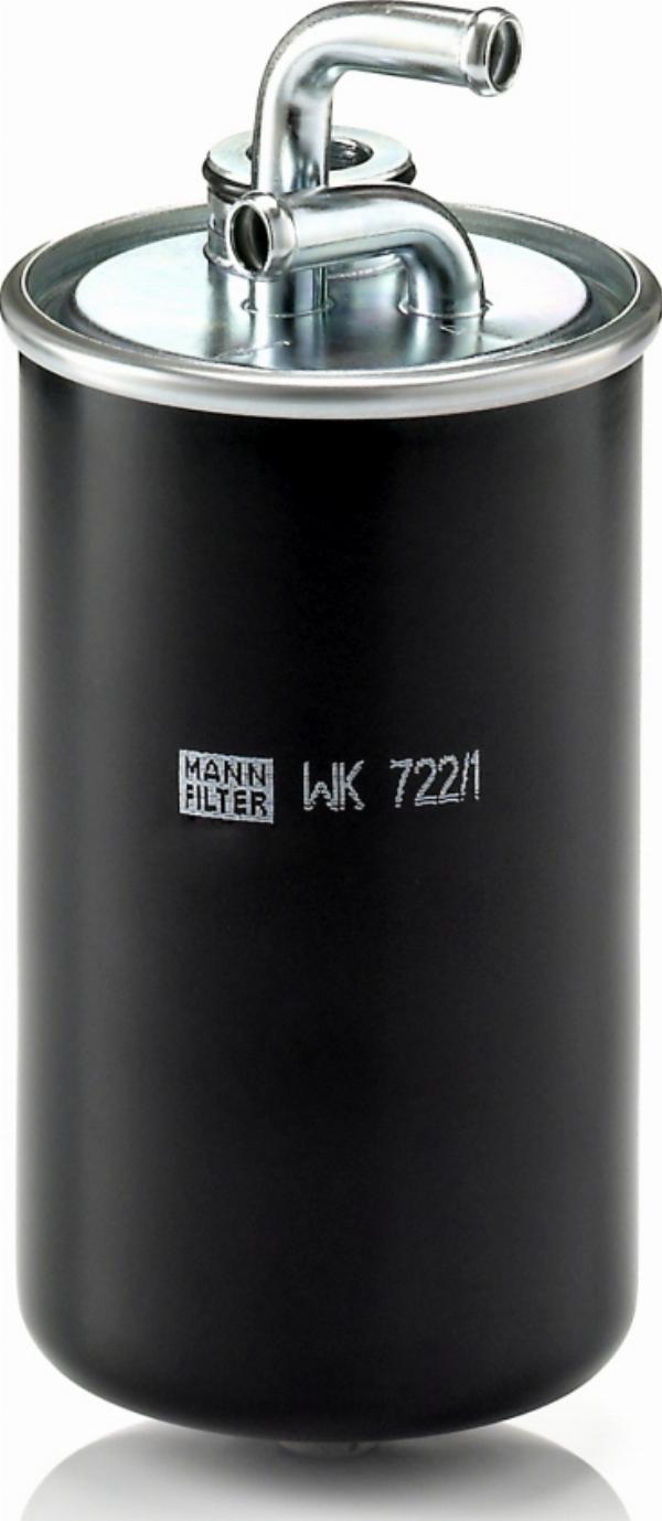 Mann-Filter WK 722/1 - Паливний фільтр autozip.com.ua