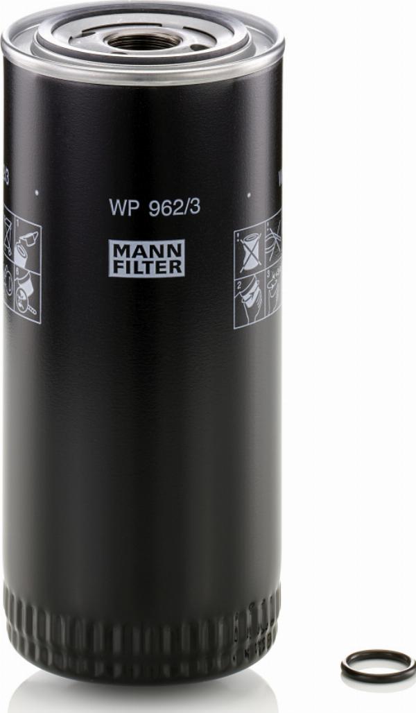 Mann-Filter WP 962/3 x - Паливний фільтр autozip.com.ua